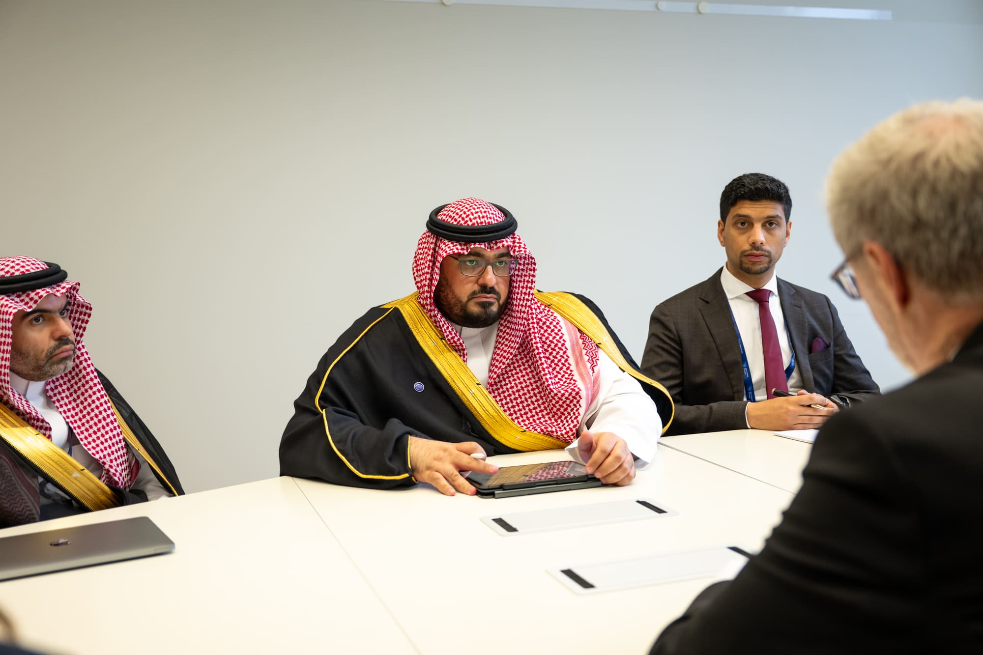 HE Minister of Economy and Planning meets with Chair of Berlin Global Dialogue