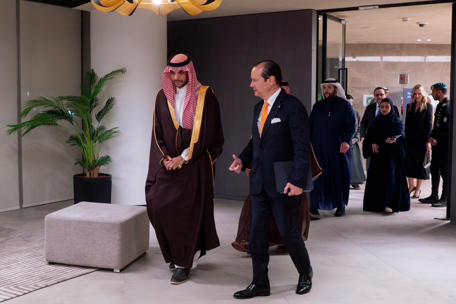 ​​His Excellency Ammar Nagadi with His Excellency Javier Martínez-Acha