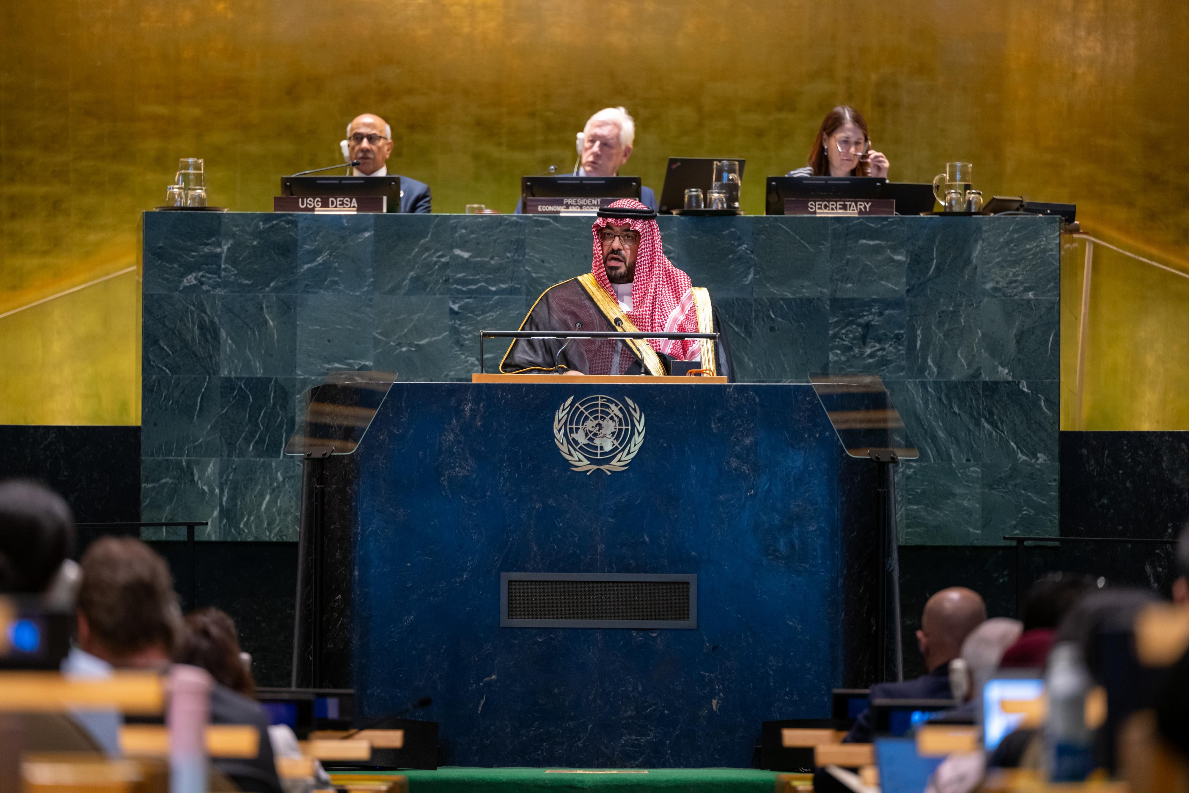 Minister of Economy and Planning Delivers the Kingdom’s Address at the 2025 United Nations High-Level Political Forum on Sustainable Development